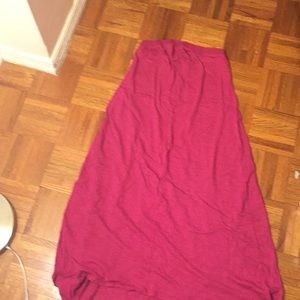 Left of center dress